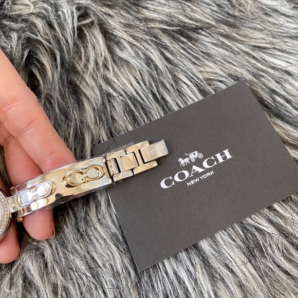 NWT authentic COACH two tone Park watch - Picture 6 of 6